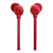 Наушники JBL TUNE 310C USB, динамические, красные, крепление на ухе (JBLT310CRED)