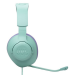 Проводные игровые наушники JBL Quantum 100M2 (JBLQTUM100M2CYN) Cyan