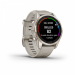 Часы Garmin Fenix 7S PRO Sapphire Solar 42 мм золотистый корпус со светло-песочным ремешком 010-02776-15