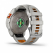 Часы Garmin Fenix 7 PRO Sapphire Solar 47 мм титановый серый с серо-оранжевым ремешком 010-02777-21