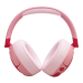 Детские наушники JBL JR 470 NC, накладные, Bluetooth, ANC, Pink