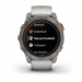 Часы Garmin Fenix 7X PRO Sapphire Solar Edition 51 мм титановый корпус с дымчато-серым оранжевым ремешком 010-02778-15