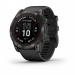 Часы Garmin Fenix 7X PRO Sapphire Solar Edition 51 мм титановый угольно-серый корпус с DLC-покрытием и черным ремешком 010-02778-11