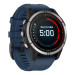 Часы Garmin Quatix 7 Sapphire титановый с синим силиконовым ремешком 010-02582-61