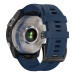 Часы Garmin Quatix 7 Sapphire титановый с синим силиконовым ремешком 010-02582-61