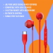 Наушники JBL Tune 305C (JBLT305CRED), USB-C, вкладыши, красные