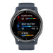 Часы Garmin VENU 2 синий гранит с серебристым безелем 010-02430-10