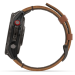 Часы Garmin Fenix 8 Pro 51 мм AMOLED Sapphire Carbon Grey DLC Titanium / Chestnut Leather Band (010-03199-40)