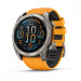 Часы Garmin Fenix 8 51 мм Amoled Sapphire Titanium Spark Orange/Graphite 010-02905-11