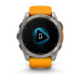 Часы Garmin Fenix 8 51 мм Amoled Sapphire Titanium Spark Orange/Graphite 010-02905-11