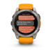 Часы Garmin Fenix 8 51 мм Amoled Sapphire Titanium Spark Orange/Graphite 010-02905-11