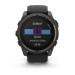 Часы Garmin Fenix 8 51 мм Solar Sapphire Carbon Gray DLC Titanium Black/Pebble Gray 010-02907-11