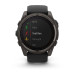 Часы Garmin Fenix 8 51 мм Solar Sapphire Carbon Gray DLC Titanium Black/Pebble Gray 010-02907-11