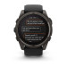 Часы Garmin Fenix 8 51 мм Solar Sapphire Carbon Gray DLC Titanium Black/Pebble Gray 010-02907-11