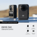 Экшн-камера DJI Osmo 360 Standard Combo, влагозащита, 120 МП, серый