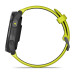 Часы Garmin FORERUNNER 965 черные, темно-серый DLC титановый безель, с желто-черным ремешком 010-02809-12