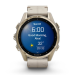 Часы Garmin Fenix 8 43 мм AMOLED Sapphire Soft Gold / Limestone Leather Band 010-02903-40