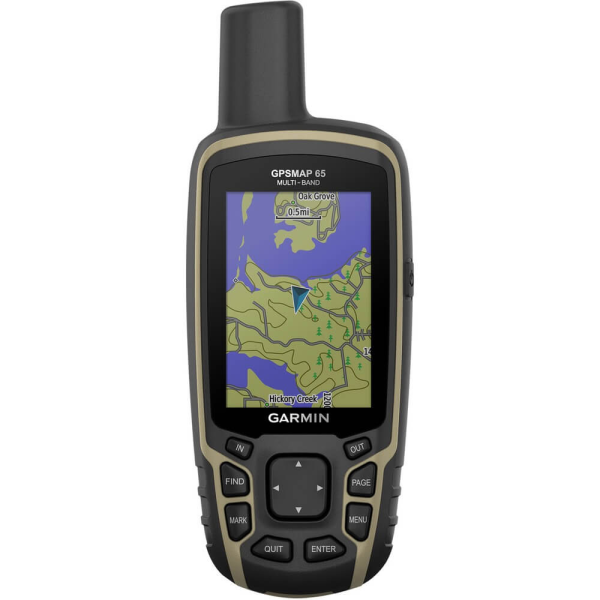 Навигатор Garmin GPSMAP 65 Black, водонепроницаемый, (010-02451-01)