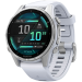 Часы Garmin Fenix 8 43 мм Amoled Silver с силиконовым ремешком WhiteStone (010-02903-00)
