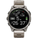Часы Garmin Fenix 8 47 мм Amoled Sapphire Bare Titanium, Graphite с титановым ремешком (010-02904-40)