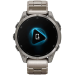 Часы Garmin Fenix 8 47 мм Amoled Sapphire Bare Titanium, Graphite с титановым ремешком (010-02904-40)
