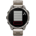 Часы Garmin Fenix 8 47 мм Amoled Sapphire Bare Titanium, Graphite с титановым ремешком (010-02904-40)