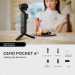 Экшн-камера DJI Osmo Pocket 4P Vlog Combo, интеллектуальное отслеживание