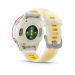 Часы Garmin Forerunner 570 42 мм малиновый алюминий с полупрозрачным ремешком цвета слоновая кость/манго (010-02970-02)