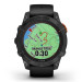 Часы Garmin Fenix 7 Pro Solar серый с черным ремешком 010-02777-01