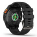 Часы Garmin Fenix 7 Pro Solar серый с черным ремешком 010-02777-01
