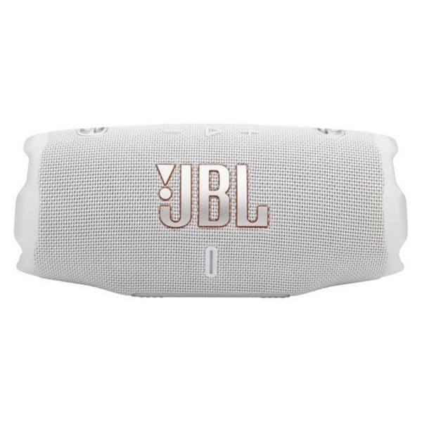 Портативная акустика JBL Charge 6 White (JBLCHARGE6WHT), влагозащищенная