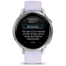 Часы Garmin Venu 4 41 мм Silver with Periwinkle Silicone Band (010-03013-01)