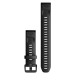 Ремешок Garmin QuickFit 20 мм Black Silicone (Large) (010-12942-00)