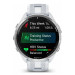 Часы Garmin FORERUNNER 965 белые, титановый безель, с белым ремешком 010-02809-11