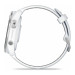 Часы Garmin FORERUNNER 965 белые, титановый безель, с белым ремешком 010-02809-11