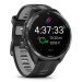 Часы Garmin FORERUNNER 965 черные, темно-серый DLC титановый безель, с черным ремешком 010-02809-10