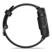 Часы Garmin FORERUNNER 965 черные, темно-серый DLC титановый безель, с черным ремешком 010-02809-10