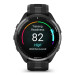 Часы Garmin FORERUNNER 965 черные, темно-серый DLC титановый безель, с черным ремешком 010-02809-10