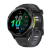 Умные часы Garmin Forerunner 970 47 мм угольно-серый DLC Titanium черный/прозрачный ремешок 010-02969-10/010-02969-00