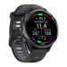 Умные часы Garmin Forerunner 970 47 мм угольно-серый DLC Titanium черный/прозрачный ремешок 010-02969-10/010-02969-00