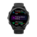 Умные часы Garmin Forerunner 970 47 мм угольно-серый DLC Titanium черный/прозрачный ремешок 010-02969-10/010-02969-00