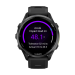 Умные часы Garmin Forerunner 970 47 мм угольно-серый DLC Titanium черный/прозрачный ремешок 010-02969-10/010-02969-00
