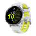 Умные часы Garmin Forerunner 970 47 мм с серебристым безелем и желто-белым ремешком 010-02969-11/010-02969-01