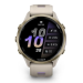 Умные часы Garmin Forerunner 970 47 мм Мягкий золотой титан с ремешком цвета французский серый 010-02969-12/010-02969-02