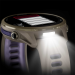 Умные часы Garmin Forerunner 970 47 мм Мягкий золотой титан с ремешком цвета французский серый 010-02969-12/010-02969-02