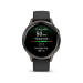 Часы Garmin Venu 4 41 mm Slate with Black Silicone Band (010-03013-02)