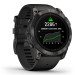 Часы Garmin EPIX PRO Gen 2 Sapphire Edition 51 мм, титановый угольно-серый, DLC, черный силиконовый ремешок 010-02804-01