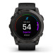 Часы Garmin EPIX PRO Gen 2 Sapphire Edition 51 мм, титановый угольно-серый, DLC, черный силиконовый ремешок 010-02804-01