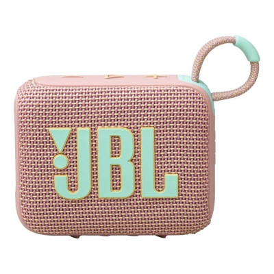 Портативная колонка JBL Go4, влагозащищенная, Pink (GO4-PINK)