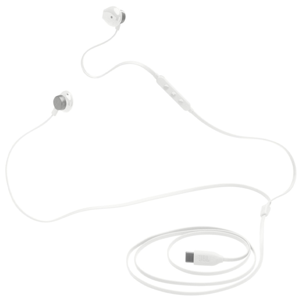 Проводные наушники-вкладыши JBL TUNE 305C USB-C (JBLT305CWHT) White